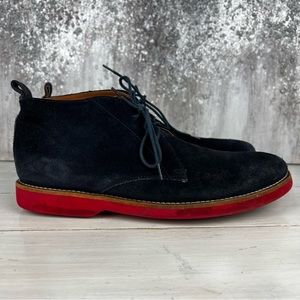 474gQQ Hackett London blue suede chukka boots uk 9 eu 43